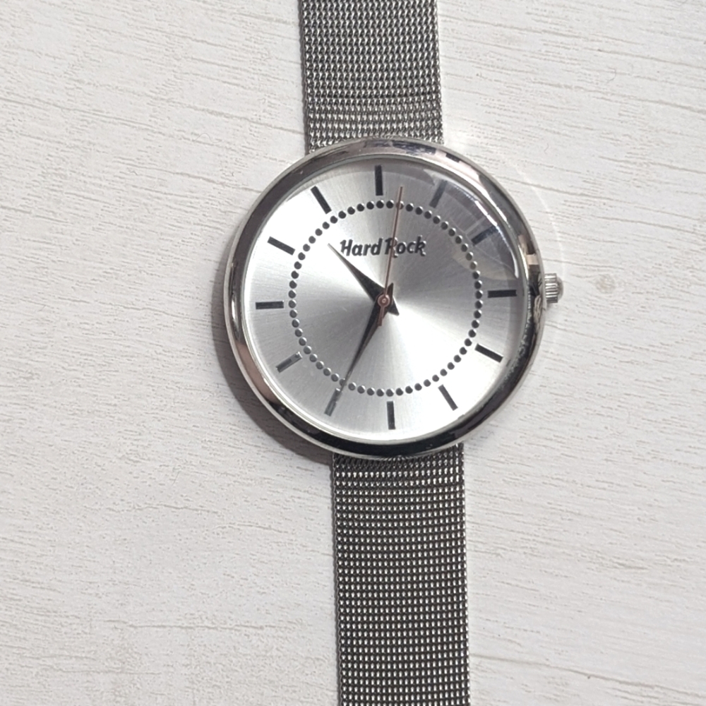 Silver watch